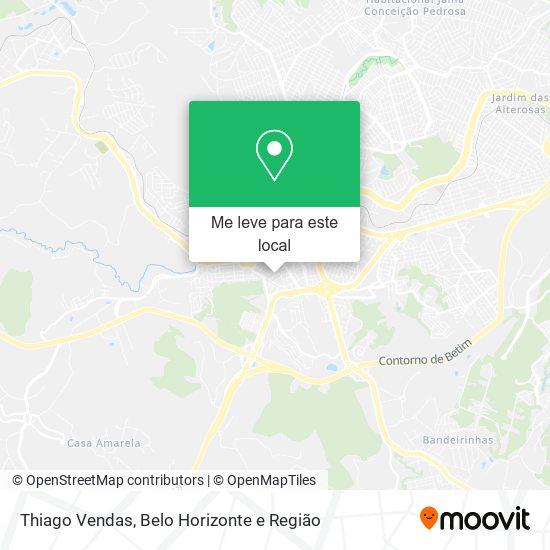 Thiago Vendas mapa