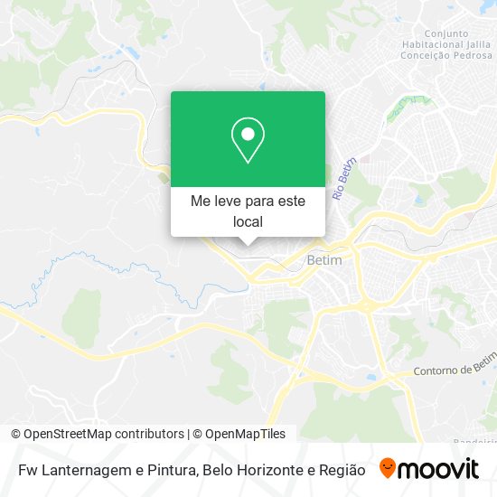 Fw Lanternagem e Pintura mapa
