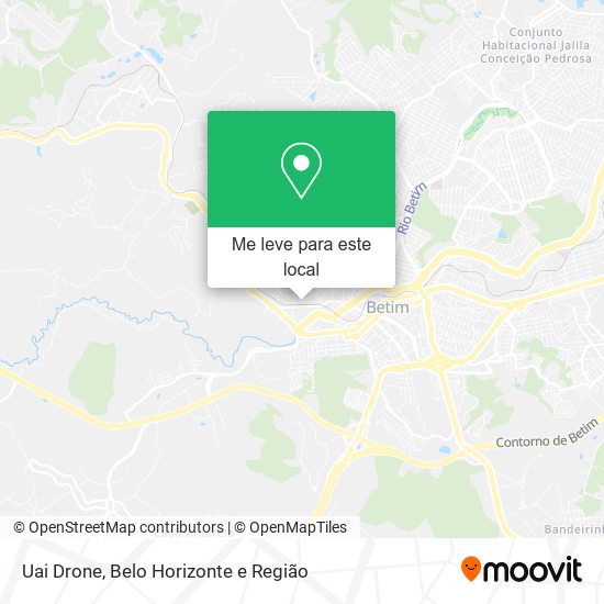 Uai Drone mapa