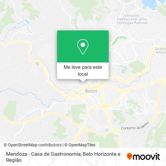 Mendoza - Casa de Gastronomia mapa