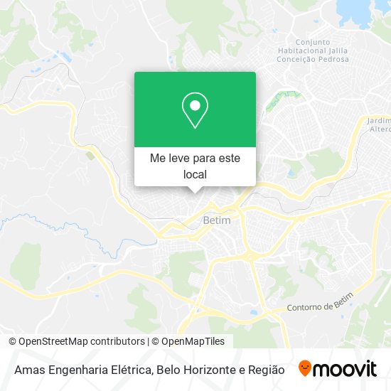 Amas Engenharia Elétrica mapa