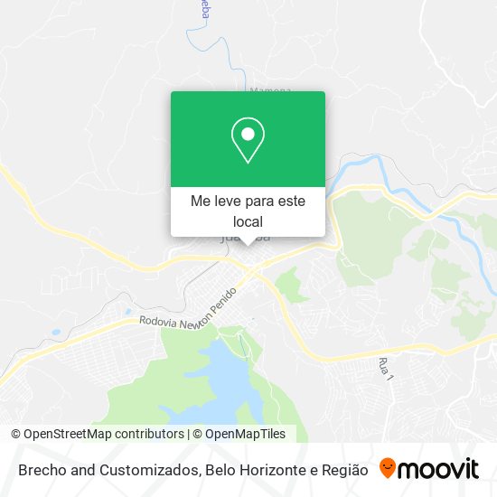Brecho and Customizados mapa