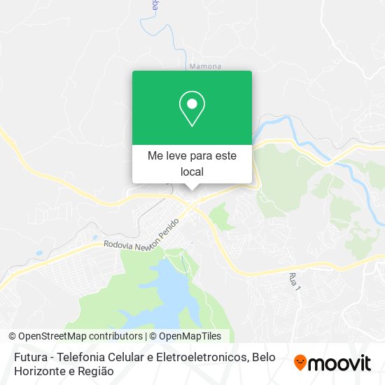 Futura - Telefonia Celular e Eletroeletronicos mapa