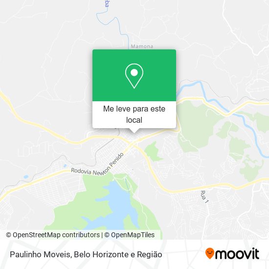 Paulinho Moveis mapa