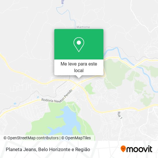 Planeta Jeans mapa