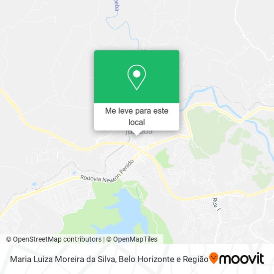 Maria Luiza Moreira da Silva mapa