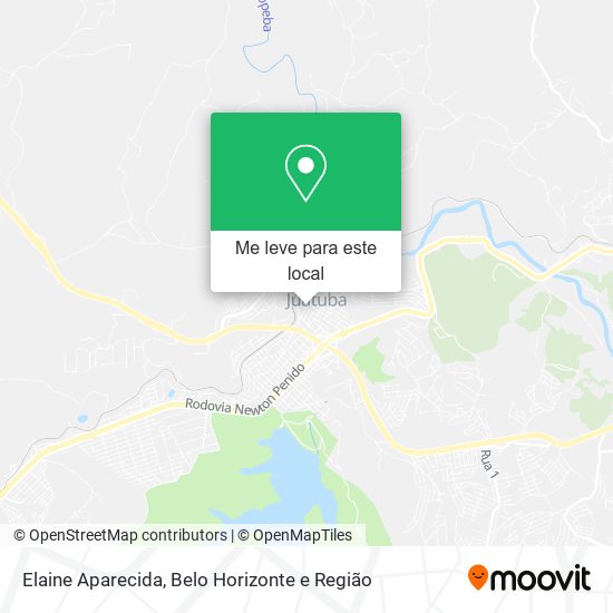 Elaine Aparecida mapa