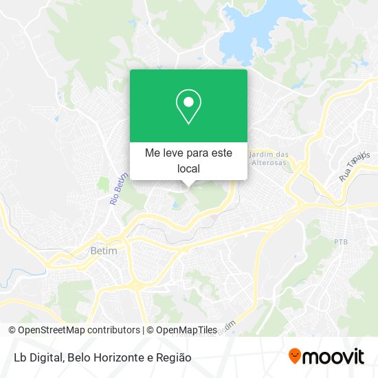 Lb Digital mapa