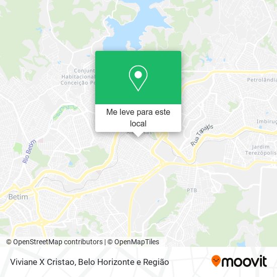 Viviane X Cristao mapa