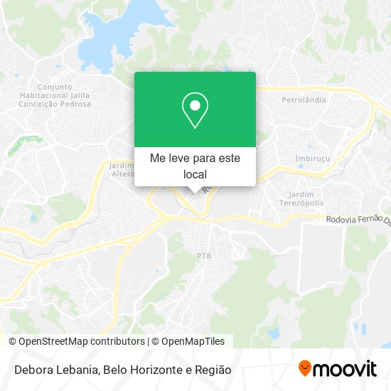 Debora Lebania mapa