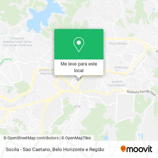 Socila - Sao Caetano mapa