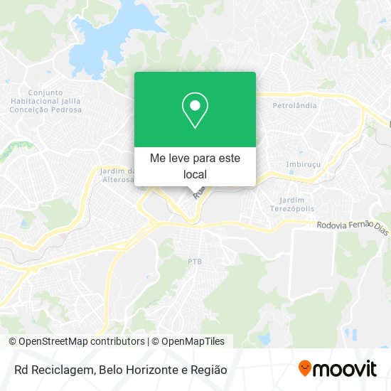 Rd Reciclagem mapa