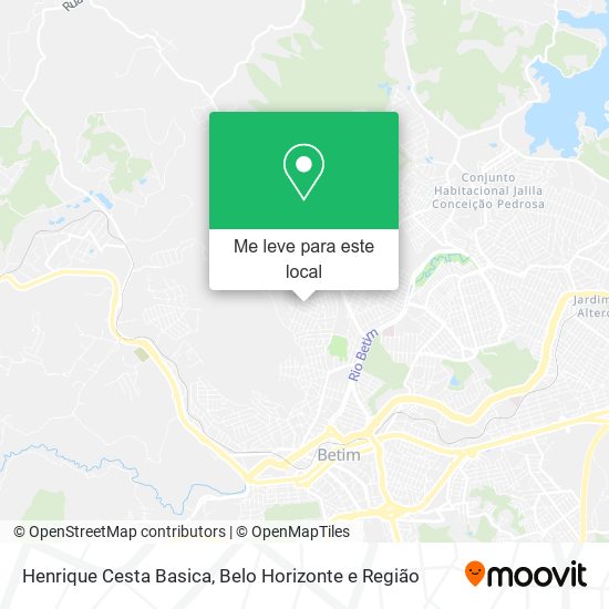 Henrique Cesta Basica mapa