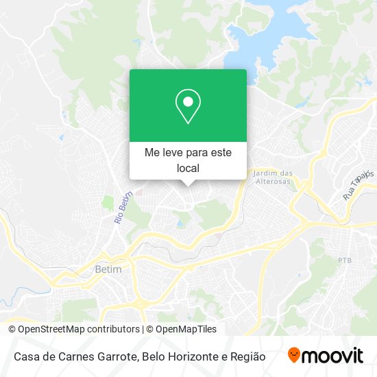 Casa de Carnes Garrote mapa