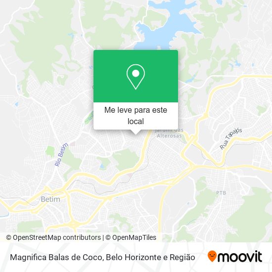 Magnifica Balas de Coco mapa