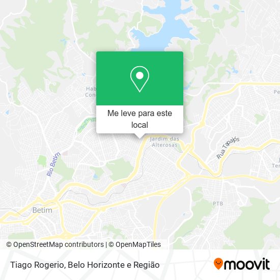 Tiago Rogerio mapa