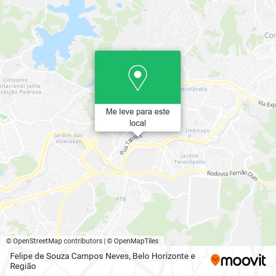 Felipe de Souza Campos Neves mapa