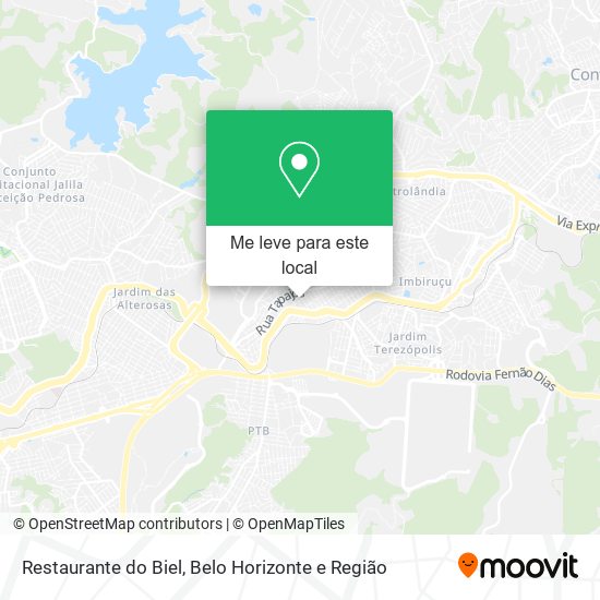Restaurante do Biel mapa