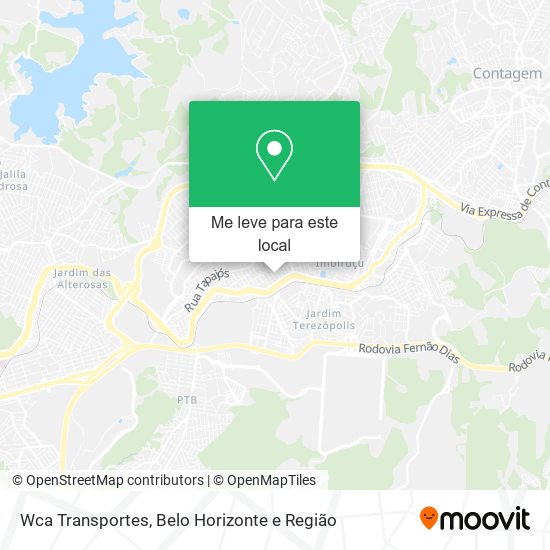 Wca Transportes mapa