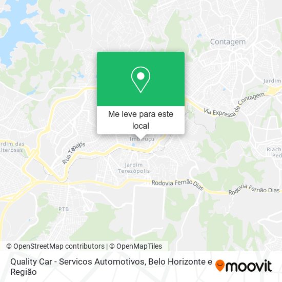 Quality Car - Servicos Automotivos mapa