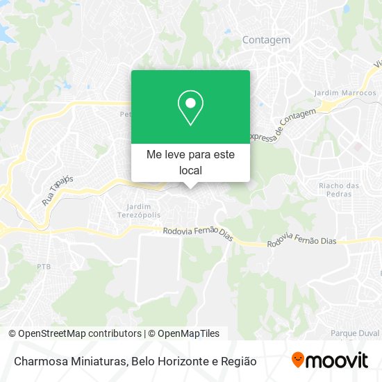 Charmosa Miniaturas mapa
