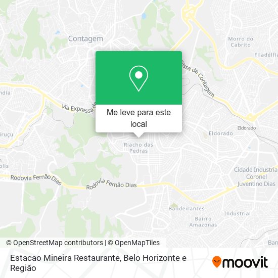 Estacao Mineira Restaurante mapa
