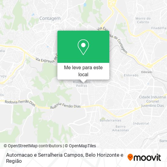 Automacao e Serralheria Campos mapa