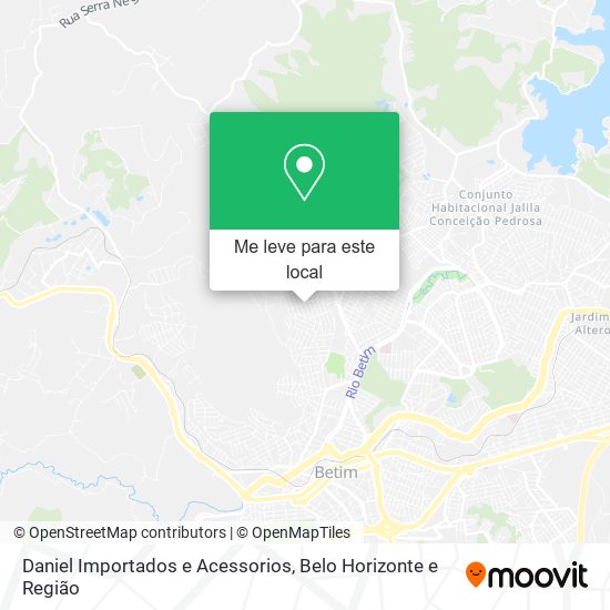 Daniel Importados e Acessorios mapa