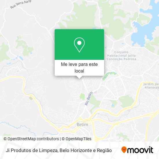 Ji Produtos de Limpeza mapa