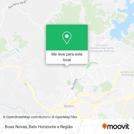 Boas Novas mapa