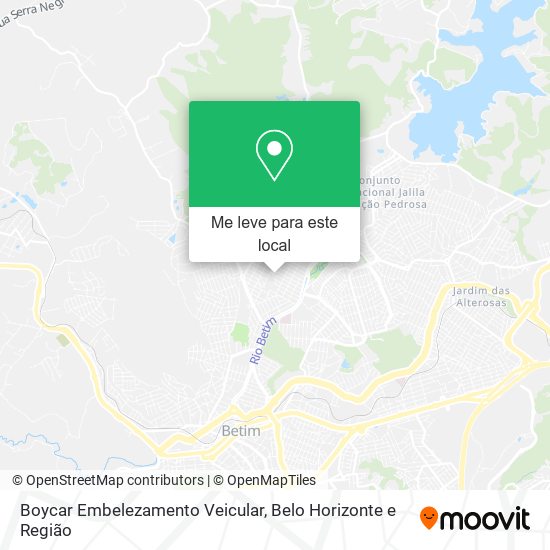 Boycar Embelezamento Veicular mapa