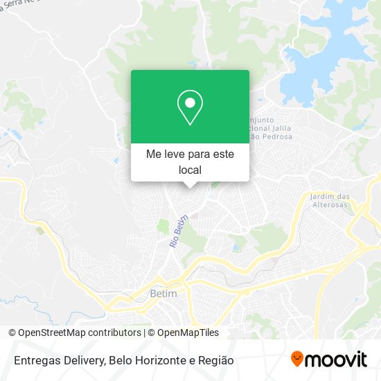 Entregas Delivery mapa
