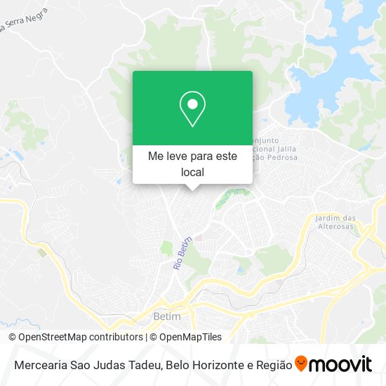 Mercearia Sao Judas Tadeu mapa