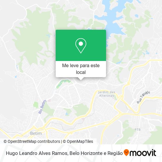 Hugo Leandro Alves Ramos mapa