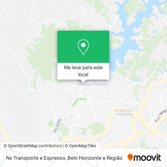 Nx Transporte e Expresso mapa