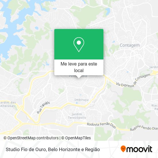 Studio Fio de Ouro mapa
