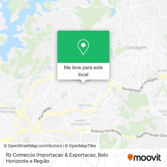 Rz Comercio Importacao & Exportacao mapa