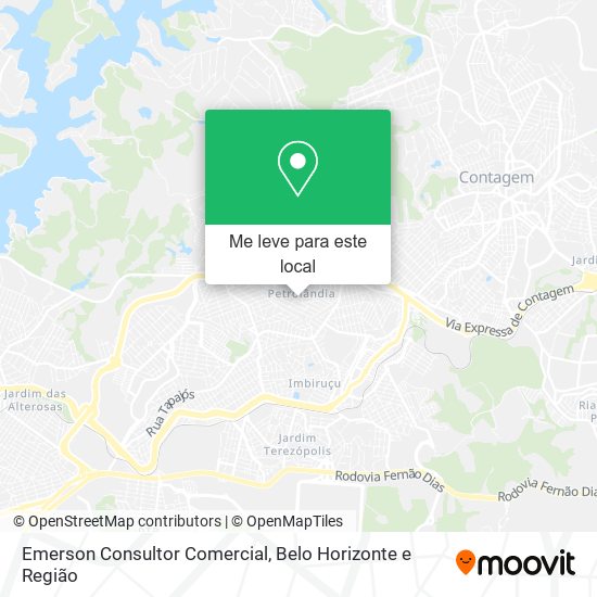 Emerson Consultor Comercial mapa