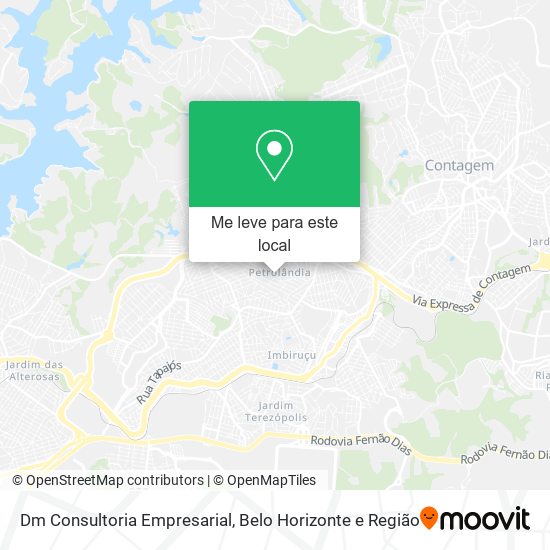 Dm Consultoria Empresarial mapa