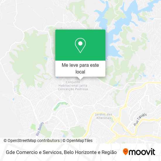 Gde Comercio e Servicos mapa