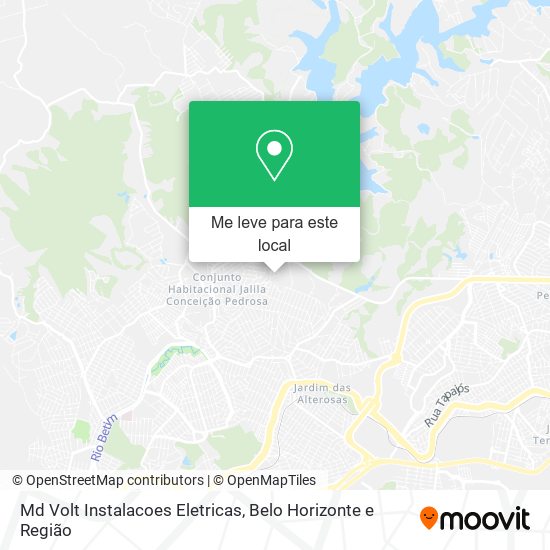 Md Volt Instalacoes Eletricas mapa