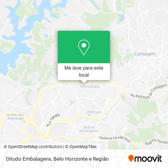 Ditudo Embalagens mapa