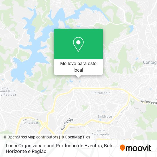 Lucci Organizacao and Producao de Eventos mapa