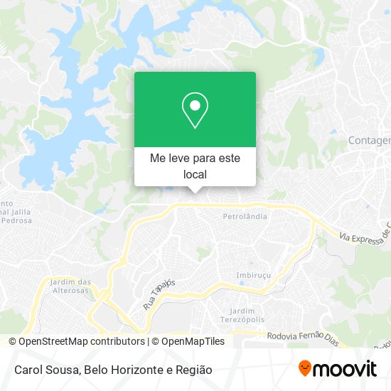 Carol Sousa mapa