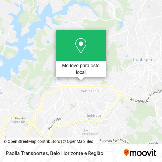 Paolla Transportes mapa