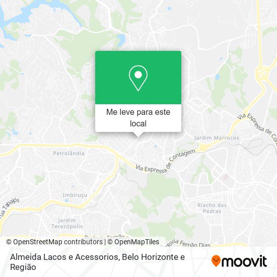 Almeida Lacos e Acessorios mapa