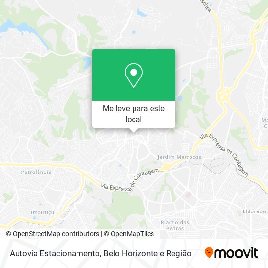 Autovia Estacionamento mapa