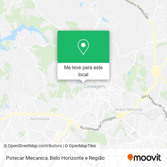 Potecar Mecanica mapa