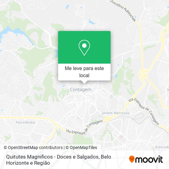Quitutes Magnificos - Doces e Salgados mapa