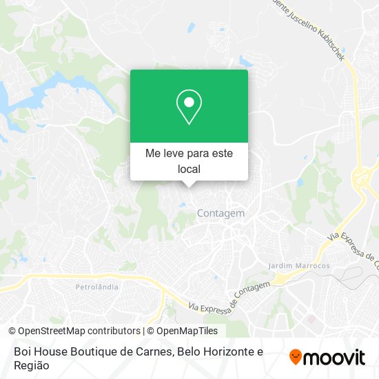Boi House Boutique de Carnes mapa